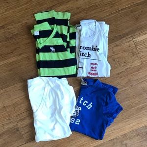 Abercrombie Shirt Bundle of Four Girls Size Small